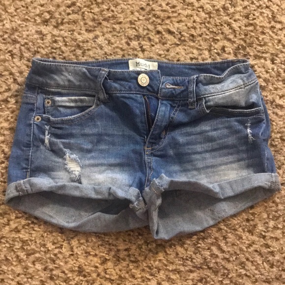 mudd denim shorts